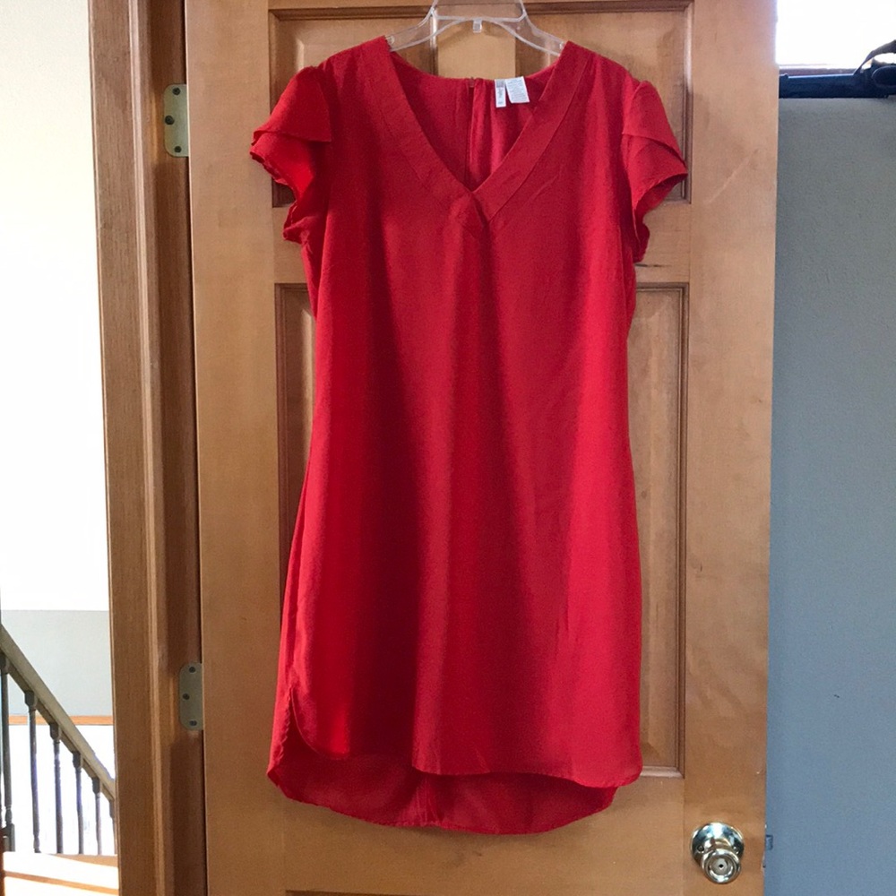 Red dress